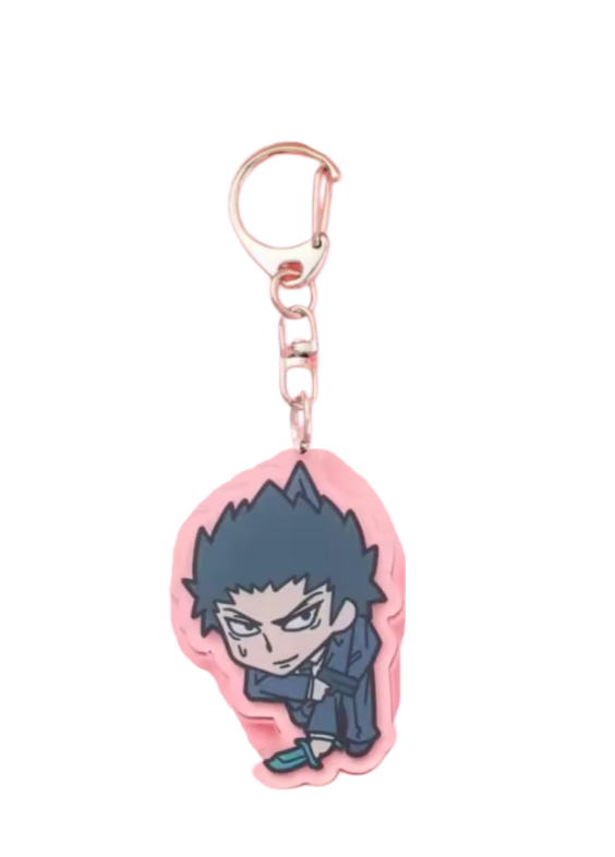 Anime Assassination Classroom Tadaomi Karasuma Acrylic Pendant Keychain