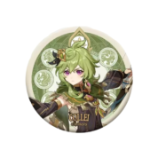 Anime Genshin Impact Collei Metal Badge