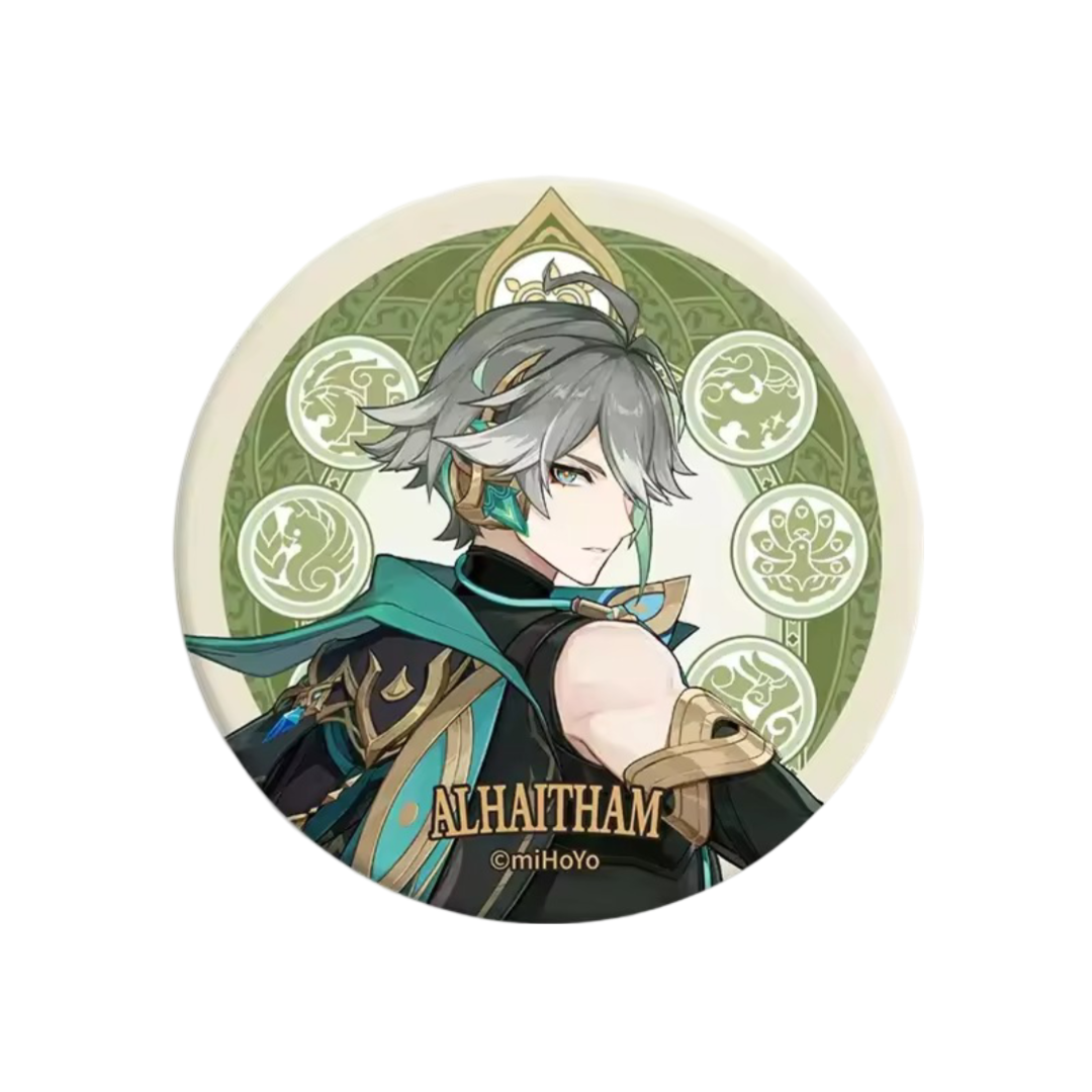 Anime Genshin Impact Alhaitham Badge Anime Genshin Impact Alhaitham Badge
