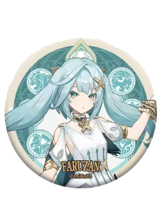 Anime Genshin Impact Faruzan Metal Badge