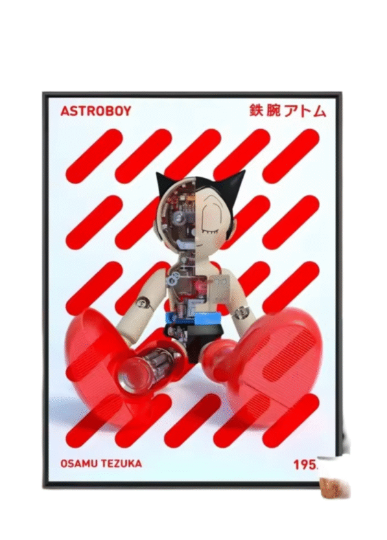 Anime Astro Boy Paper Poster Wall Art