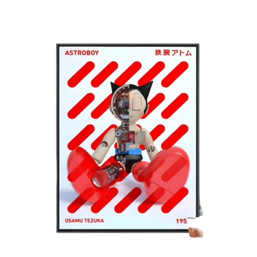 Anime Astro Boy Paper Poster Wall Art Anime Astro Boy Paper Poster Wall Art