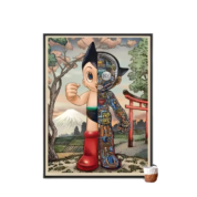 Anime Astro Boy Poster Wall Art