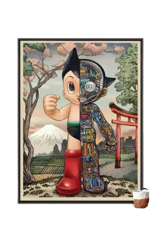 Anime Astro Boy Poster Wall Art