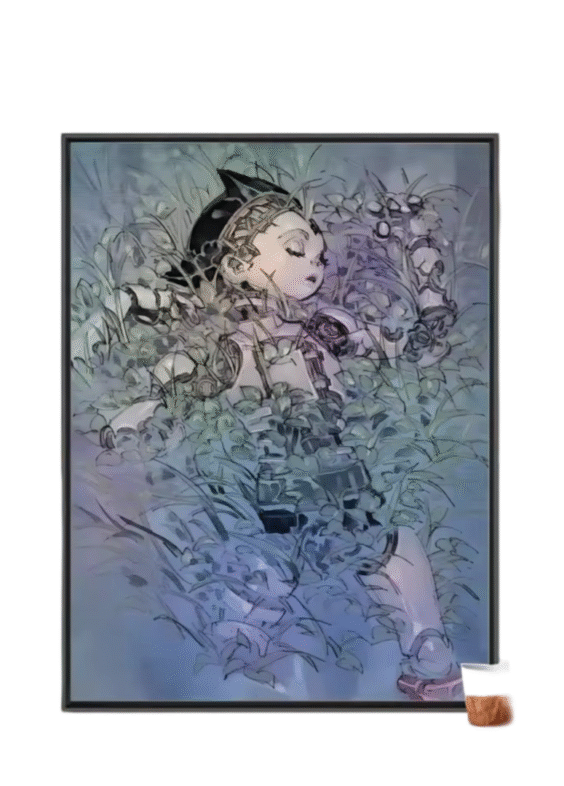 Anime Astro Boy Painting Poster Wall Art