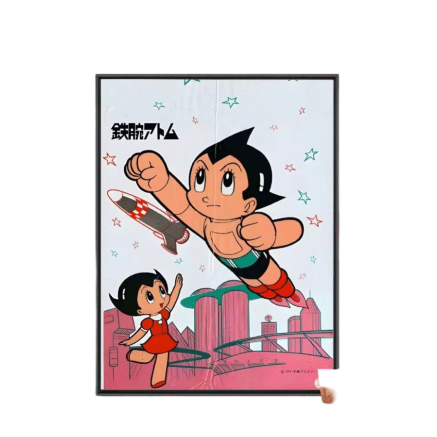 Anime Astro Boy And Uran Poster Wall Art Anime Astro Boy And Uran Poster Wall Art