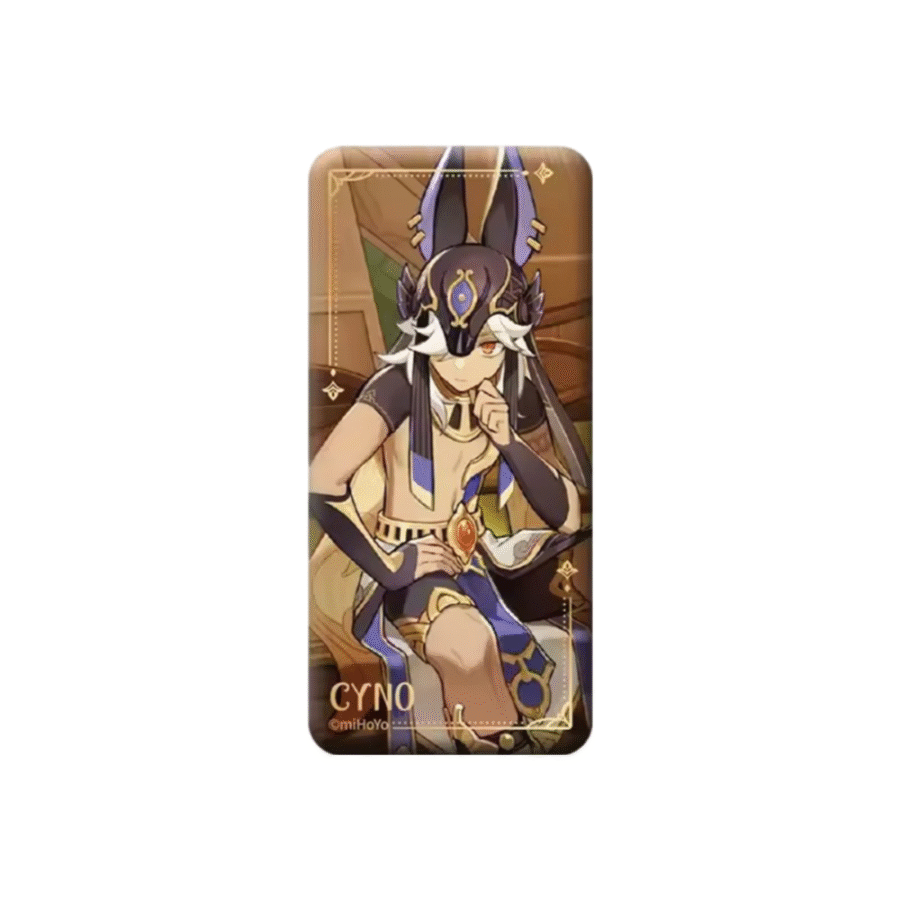 Genshin Impact Cyno Anime Badge Genshin Impact Cyno Anime Badge