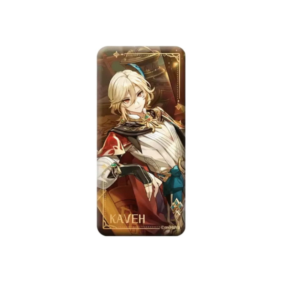 Anime Genshin Impact Kaveh Badge Anime Genshin Impact Kaveh Badge