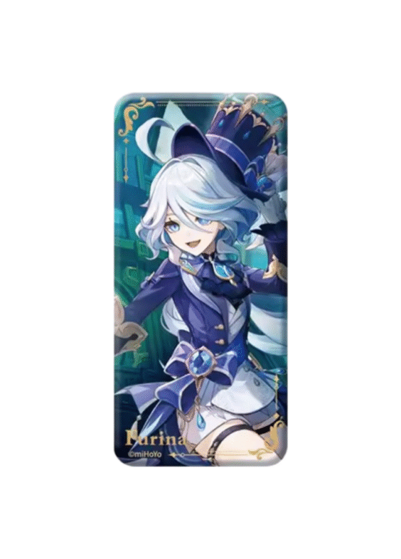 Genshin Impact Furina Anime Badge