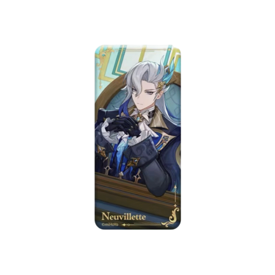 Anime Genshin Impact Neuvillette Badge Anime Genshin Impact Neuvillette Badge