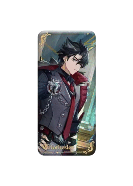 Anime Genshin Impact Wriothesley Badge