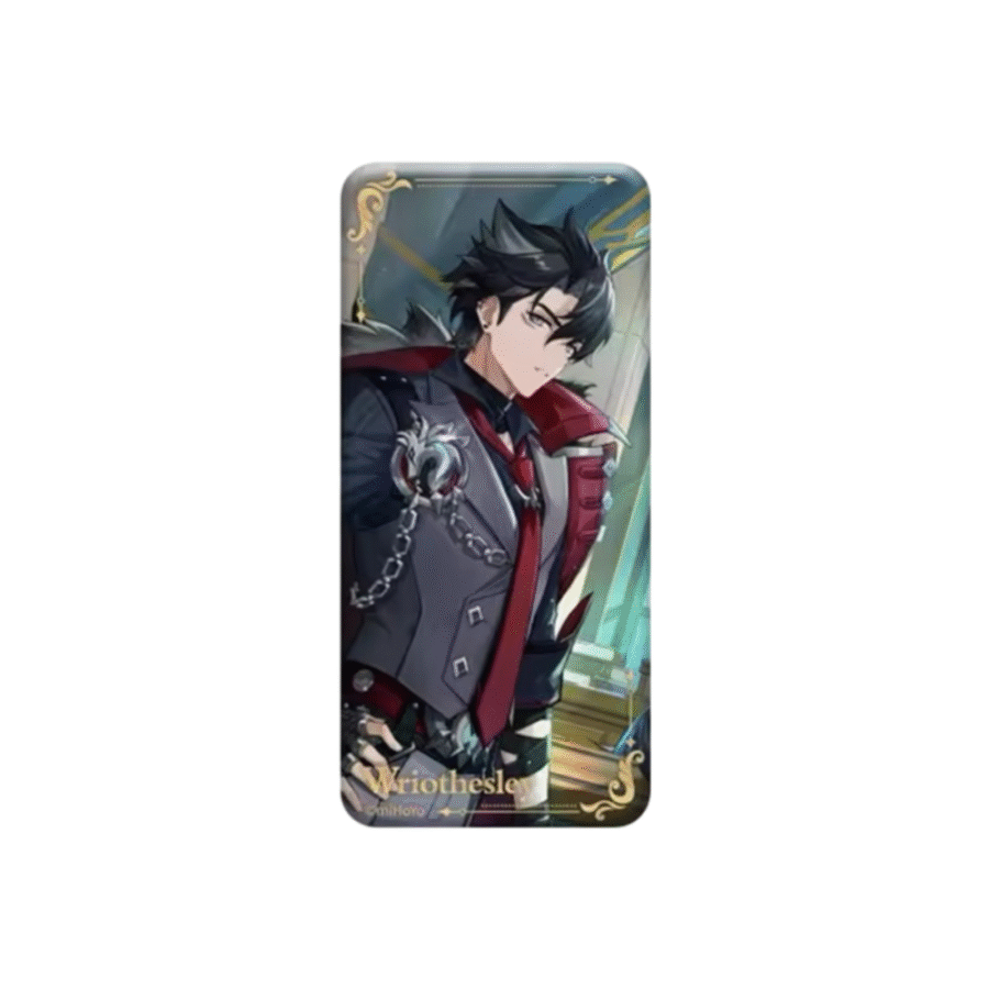 Anime Genshin Impact Wriothesley Badge Anime Genshin Impact Wriothesley Badge