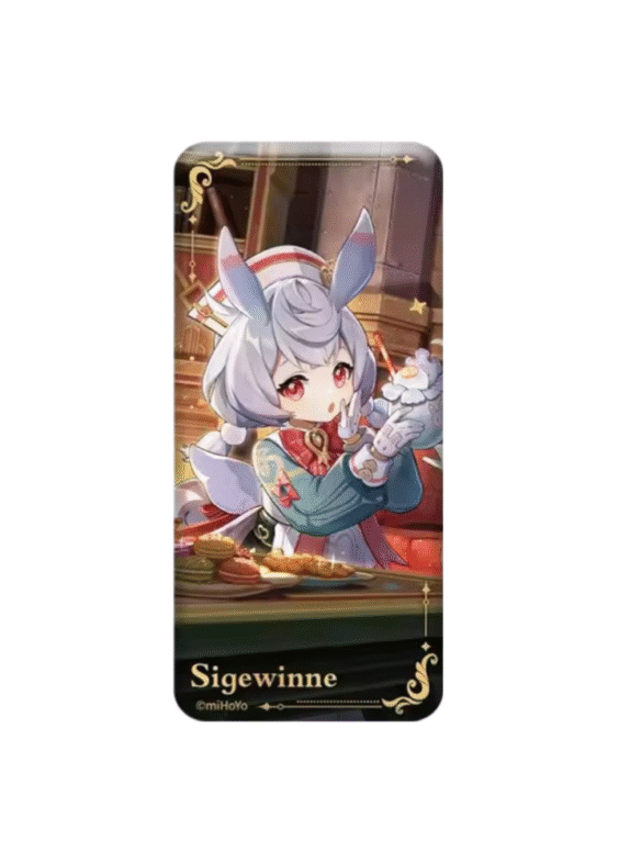 Anime Genshin Impact Sigewinne Badge