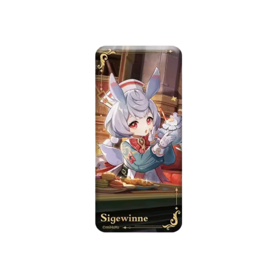 Anime Genshin Impact Sigewinne Badge Anime Genshin Impact Sigewinne Badge