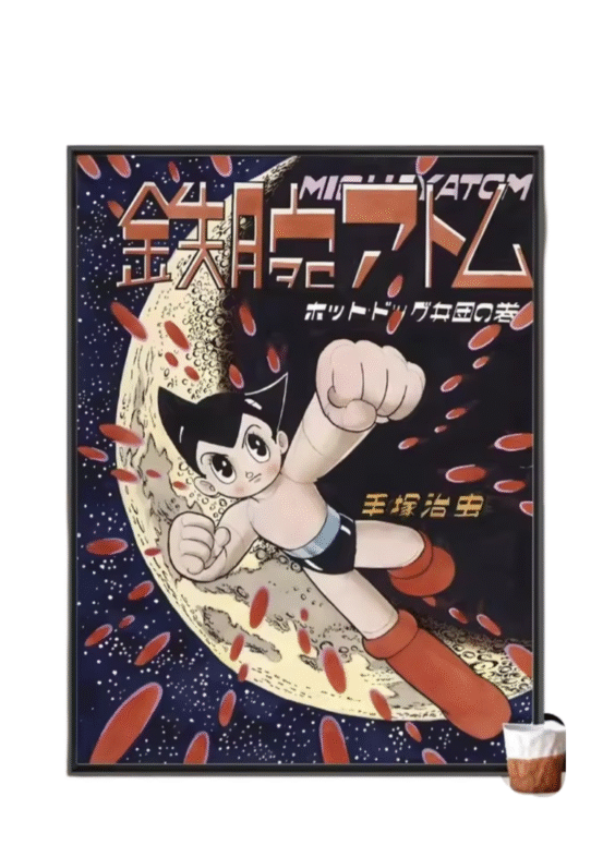 Anime Astro Boy Osamu Tezuka Poster Wall Art