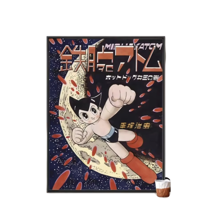 Anime Astro Boy Osamu Tezuka Poster Wall Art Anime Astro Boy Osamu Tezuka Poster Wall Art