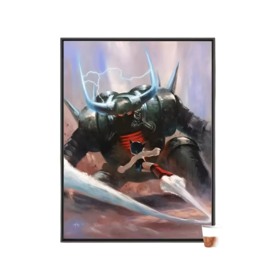 Anime Astro Boy And The Greatest Robot On Earth Poster Wall Art Anime Astro Boy And The Greatest Robot On Earth Poster Wall Art