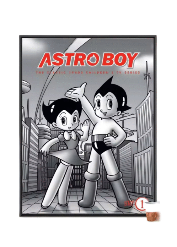 Anime Astro Boy With Uran Poster Wall Art