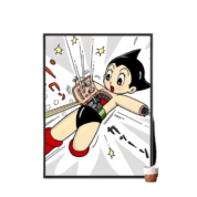 Anime Astro Boy Robot Poster Wall Art