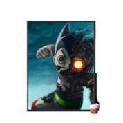 Anime Astro Boy Robot Painting Wall Art