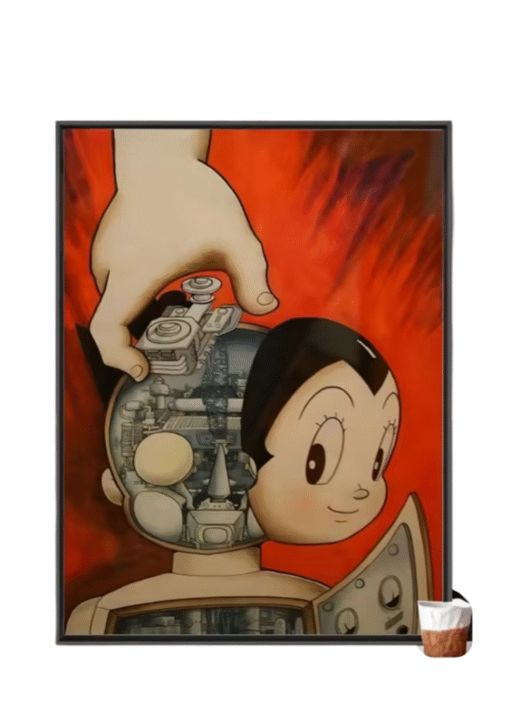 Anime Astro Boy Osamu Tezuka Paper Poster Wall Art