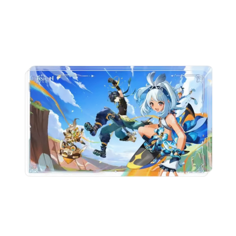 Genshin Impact Anime Character Acrylic Block Stand Genshin Impact Anime Character Acrylic Block Stand