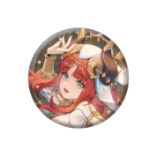Genshin Impact Anime Nilou Badge