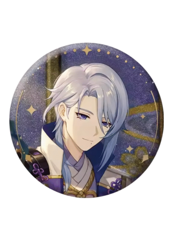 Genshin Impact Anime Kamisato Ayato Badge