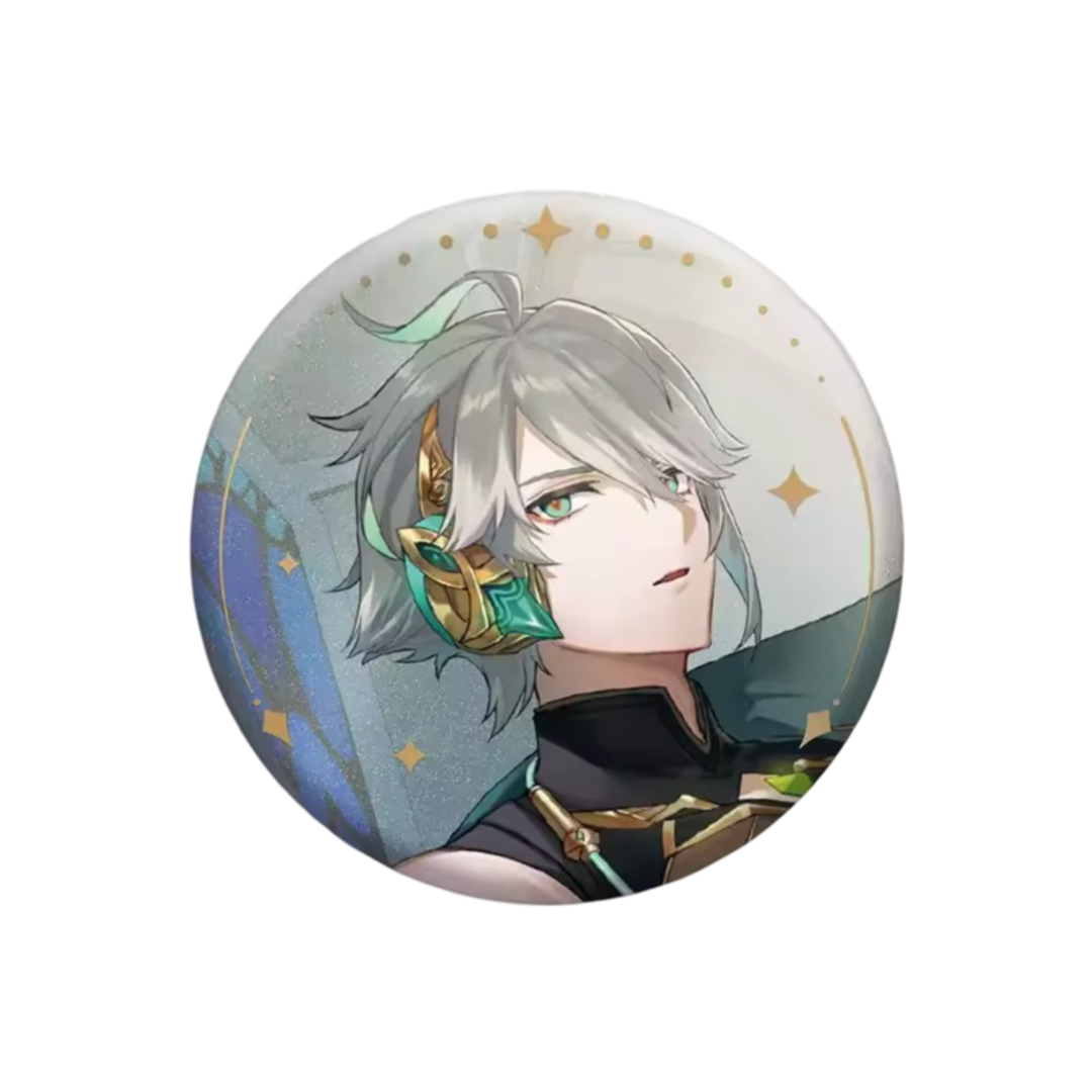 Genshin Impact Anime Alhaitham Badge Genshin Impact Anime Alhaitham Badge