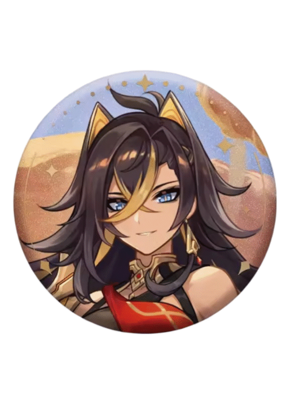 Genshin Impact Anime Dehya Badge