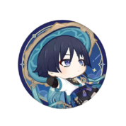 Genshin Impact Anime Wanderer Tinplate Badge