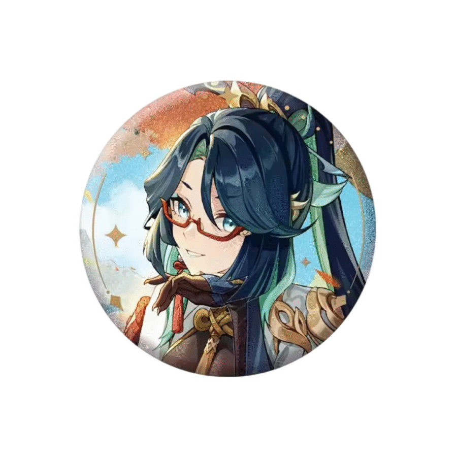 Anime Genshin Impact Xianyun Badge Anime Genshin Impact Xianyun Badge