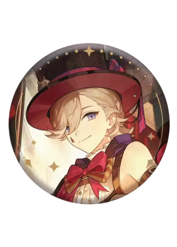 Genshin Impact Anime Lyney Badge