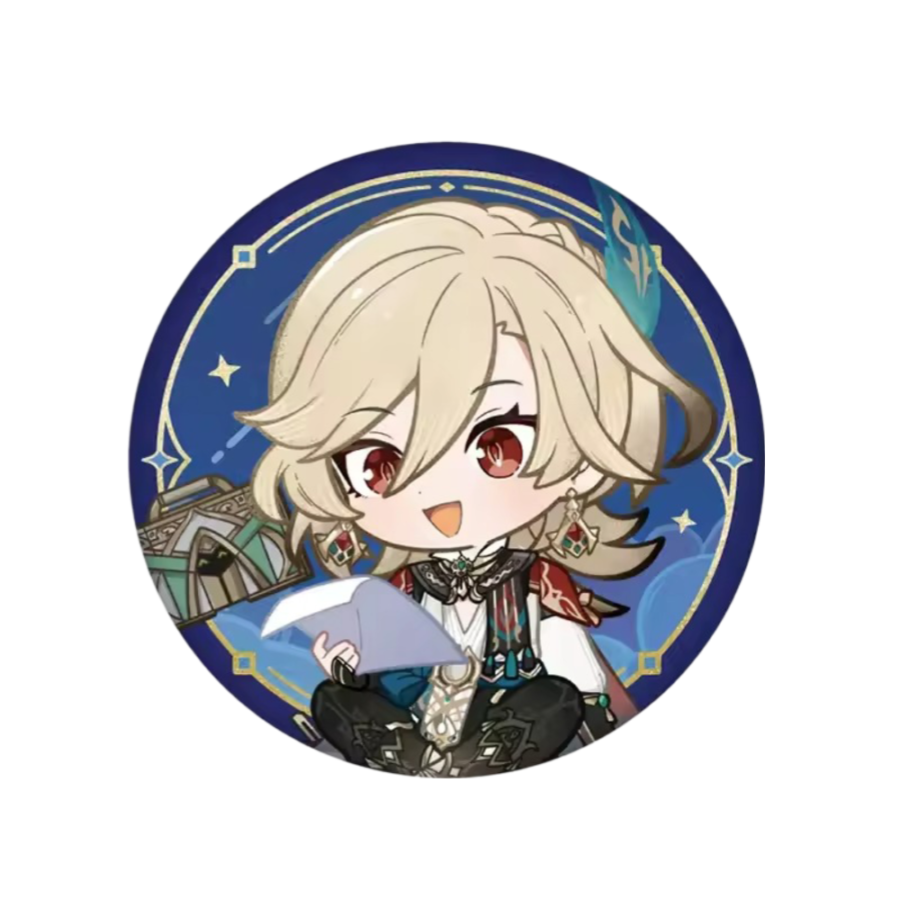Genshin Impact Anime Kaveh Badge
