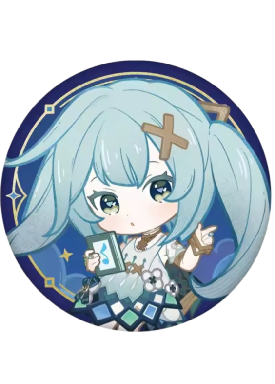 Genshin Impact Anime Faruzan Badge