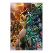 Astro Boy Anime Mighty Atom Paper Poster Wall Art