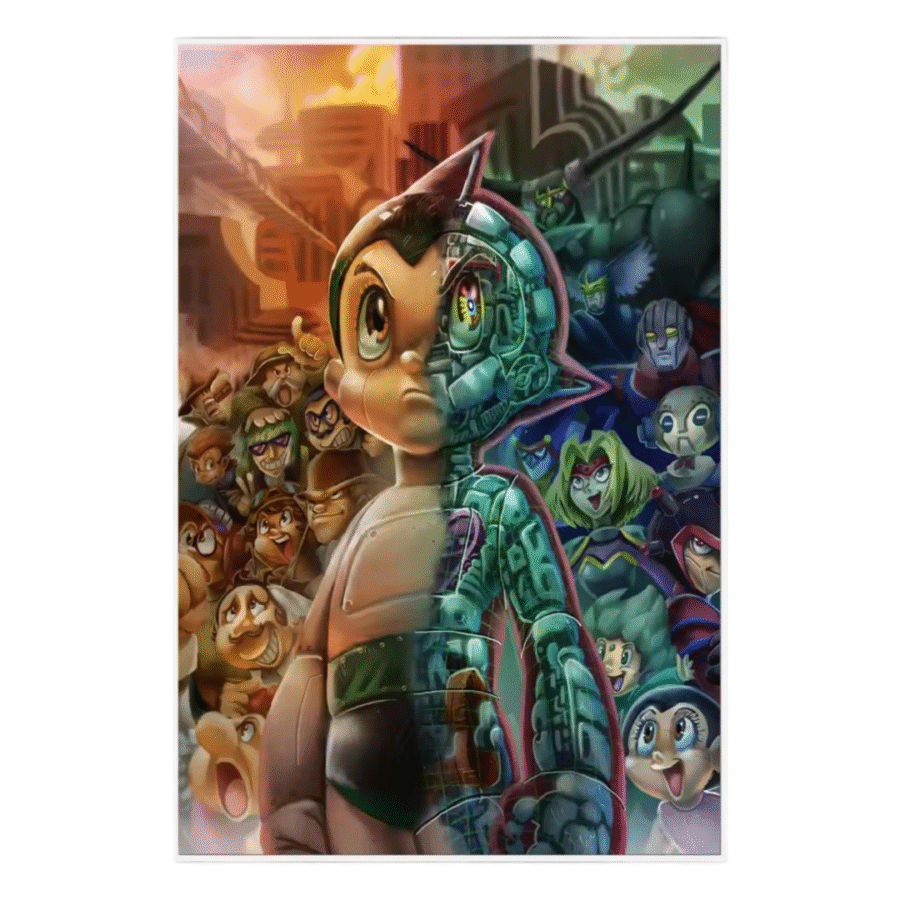 Astro Boy Anime Mighty Atom Paper Poster Wall Art Astro Boy Anime Mighty Atom Paper Poster Wall Art