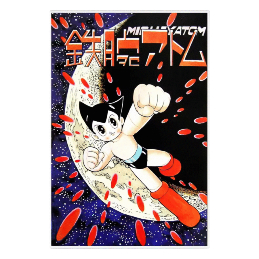 Anime Astro Boy Paper Painting Poster Wall Art Anime Astro Boy Paper Painting Poster Wall Art