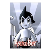 Anime Astro Boy Paper Printed Poster Wall Art