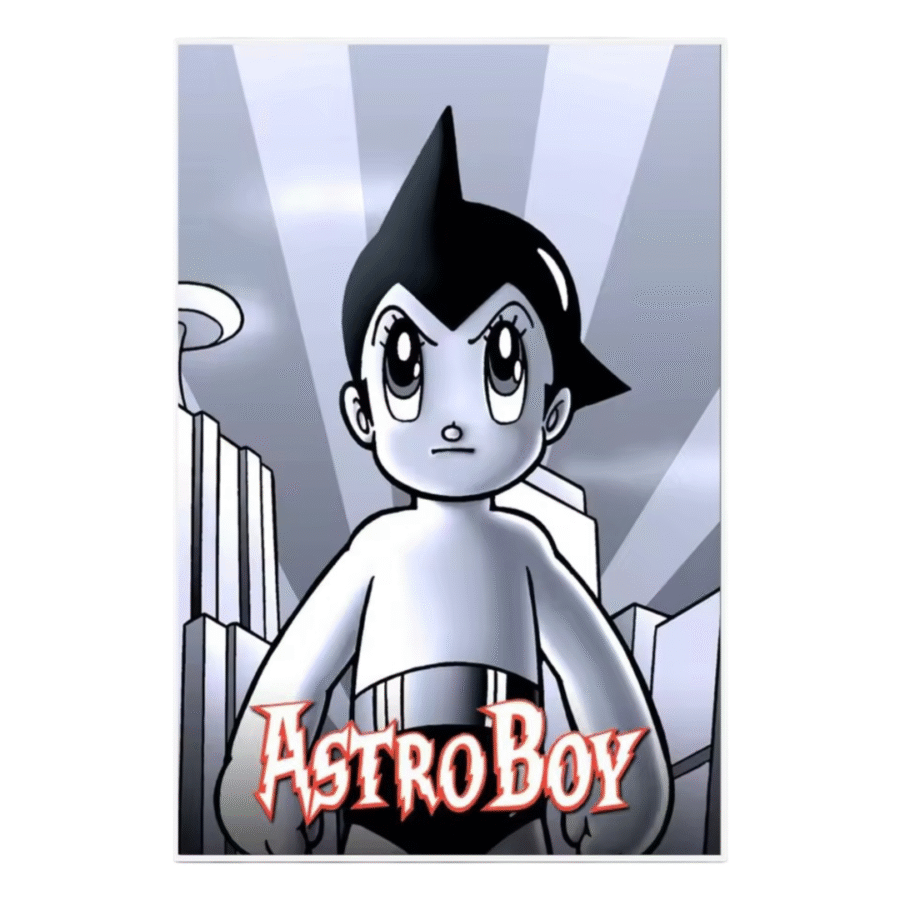 Anime Astro Boy Paper Printed Poster Wall Art Anime Astro Boy Paper Printed Poster Wall Art