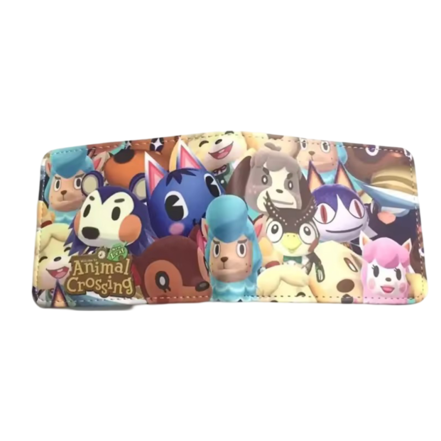 Anime Animal Crossing Character Wallet