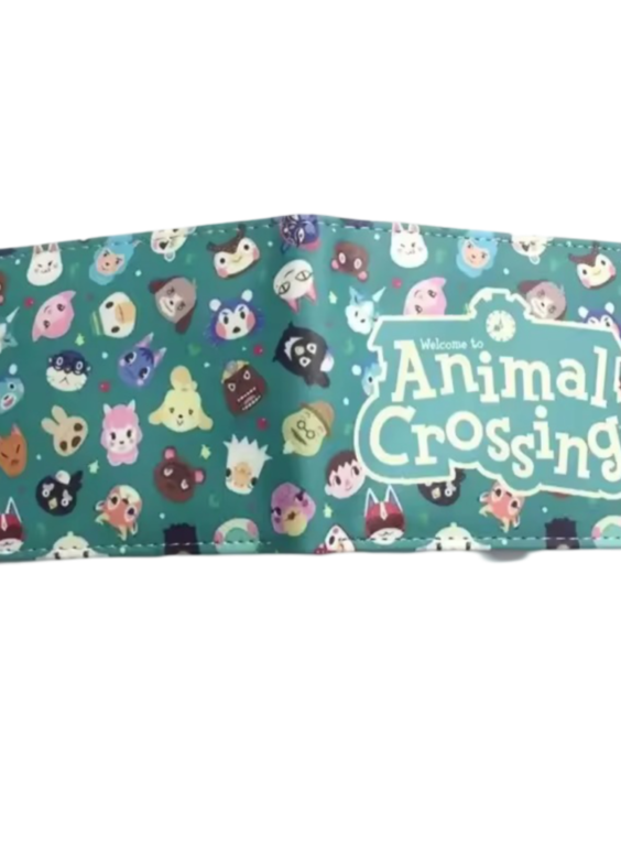 Animal Crossing Character Anime Blue Wallet