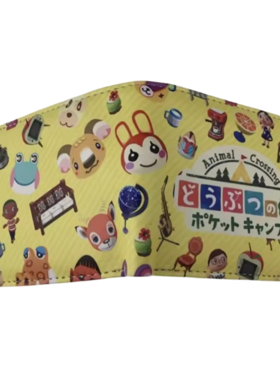 Anime Animal Crossing Character Yellow Wallet