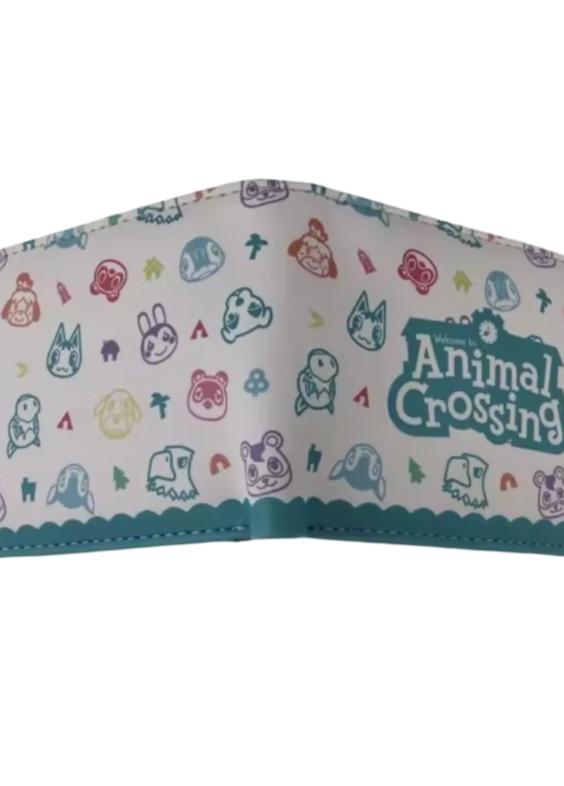 Anime Animal Crossing Character PU Leather Pink Wallet