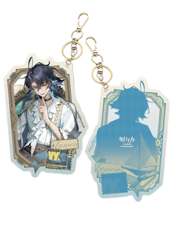 Anime Arknights Lumen Acrylic Keychain Pendant