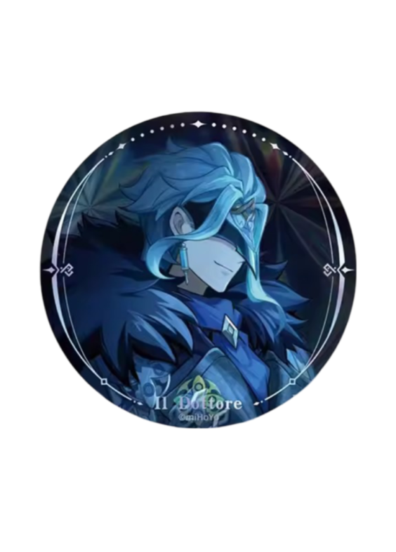 Anime Genshin Impact Dottore Badge