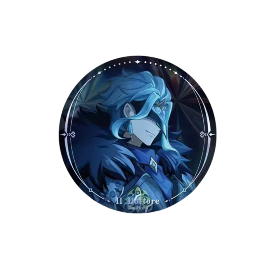 Anime Genshin Impact Dottore Badge