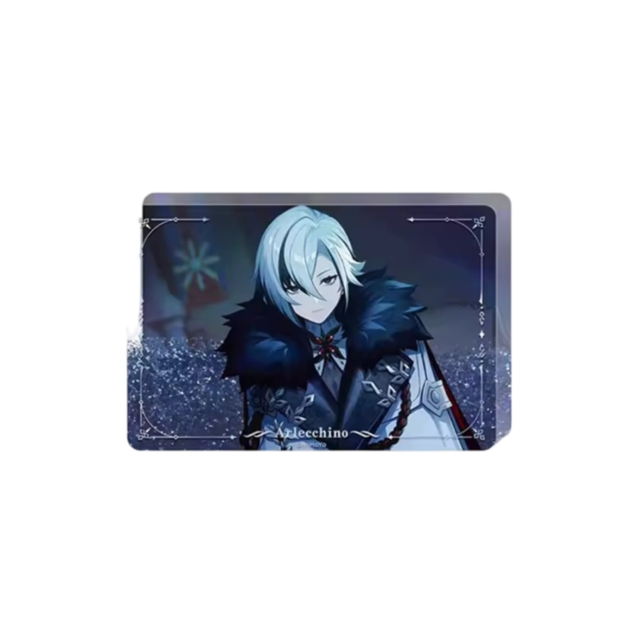 Anime Genshin Impact Arlecchino Acrylic Stand Ornament