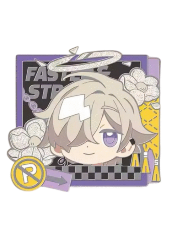 Anime Arknights Enforcer Refrigerator Magnet