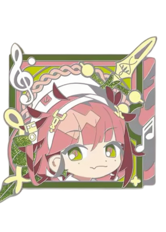 Anime Arknights Erato Refrigerator Magnet
